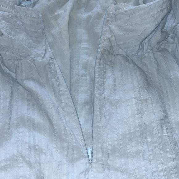 Halter Romper Ruffle Flounce Crochet Lace Cutout Hollow Out Textured Criss Cross - Picture 8 of 12